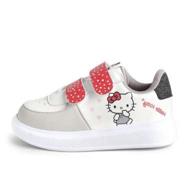 Imagem de Tenis Novope Casual Hello Kitty - Novopé, 26, Branco