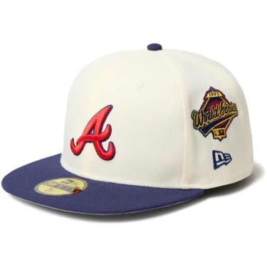 Imagem de Boné New Era 5950 MLB Atlanta 2Tone Cooperstown-Masculino