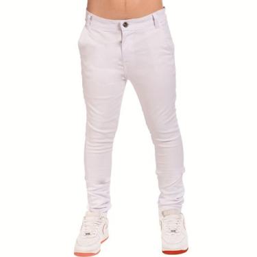 Imagem de Calça Sarja Social Masculino Infantil de Menino Alfaiataria - Ewg Moda