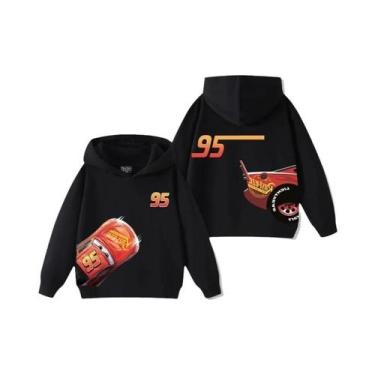 Imagem de Moletom Com Capuz Para Meninos E Meninas Com Estampa Do Carro Lightnin