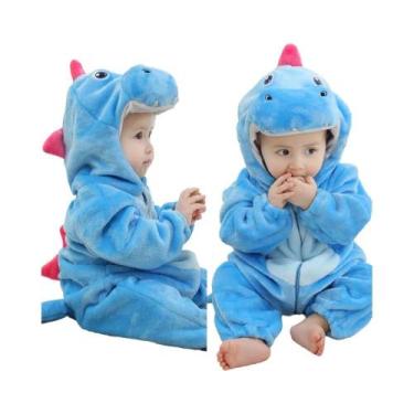 Imagem de Pijamas Kigurumi Para Bebês De 0 a 4 Anos, Roupas De Dormir De Inverno