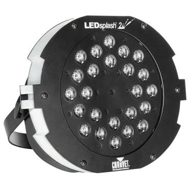 Imagem de Refletor De Led Slim 24 Leds 1W Rgb Com DMX Strobo Dimmer Bivolt Chauv