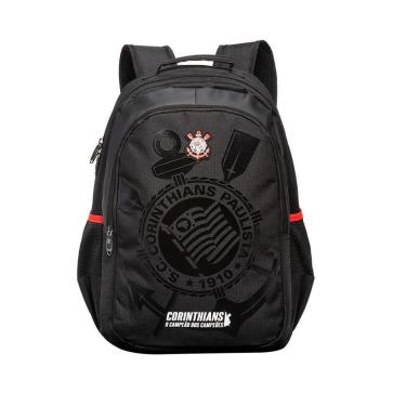 Imagem de Mochila Esportiva Futebol Escolar Corinthians Poderoso Timão Oficial-Unissex