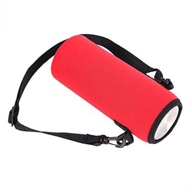 Imagem de Generic Protetor de Garrafa de água Isolado de Neoprene 1000ml Com Alça para Ciclismo, Corrida, Caminhada, Academia - Bolsa de Transporte Durável (#2)