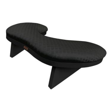 Imagem de Suporte Delta Profissional: Conforto Extra para Mãos, Braços e Pés em Manicure 14 * 40 * 16cm(BLACK)