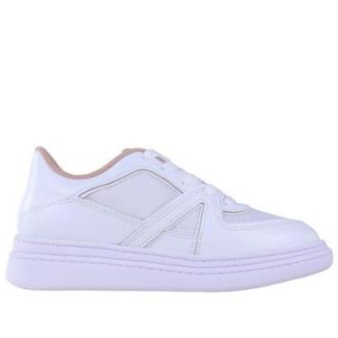 Imagem de Tênis Feminino Moleca Casual 5816,108 Branco-Feminino