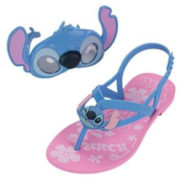 Imagem de Sandalia Infantil Menina Macia Òculos Disney Stitch Fantasy-Feminino