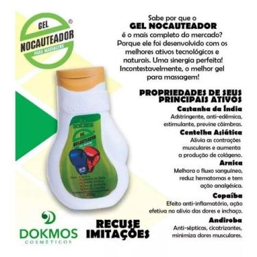 Imagem de Kit 5 Unidades - Gel Nocauteador Dokmos - Original