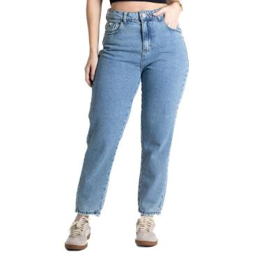 Imagem de Calça Jeans Sawary Mom - 280307 - Azul Médio 38-Feminino