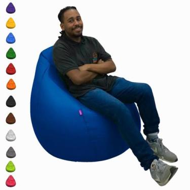 Imagem de Puff Pêra Gigante Redondo Sala Escritório Com Enchimento - Mercadão do