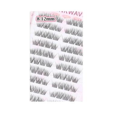 Imagem de Cílios Postiços Reutilizáveis Estilo Coreano, Naturais E Sem Cola, Gra