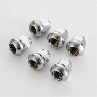 Imagem de Parafusos de roda para Chery Qq 20 peças porcas de carro parafusos de cubo de liga metálica M12X1,25 Hex 17 mm espessura 25 mm