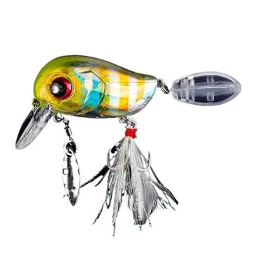 Imagem de Isca Artificial Crankbait 5g/8g para Pesca – Isca de Mergulho Raso para Robalo em Água Doce e Salgada(3.5cm/5g,2#)