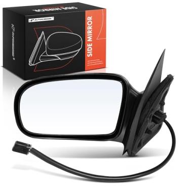 Imagem de A-Premium Espelho retrovisor traseiro externo liso preto liso para Chevrolet Cavalier e Pontiac Sunfire, 1995-2005