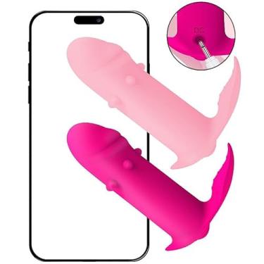 Imagem de Vibrador Ponto G Inteligente com App - Controle Remoto via Bluetooth e 9 Modos de Vibração - Silicone Premium e Recarregável