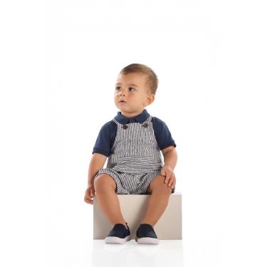 Imagem de Conjunto Polo Jardineira Quimby-Masculino