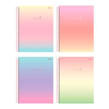 Imagem de Caderno Universitário Clean 10 Materias 160 Fls C.D. São Domingos