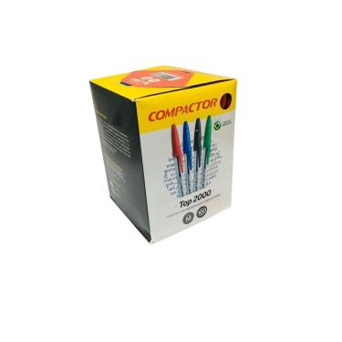 Imagem de Caneta Esferográfica Glossy Preto Caixa C/50 Jocar Office