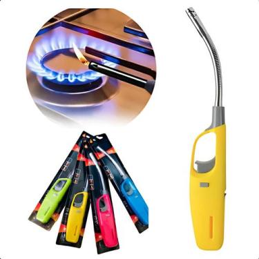 Imagem de Isqueiro Flexível Recarregável Para Lareira, Fogão e Churrasqueira - L