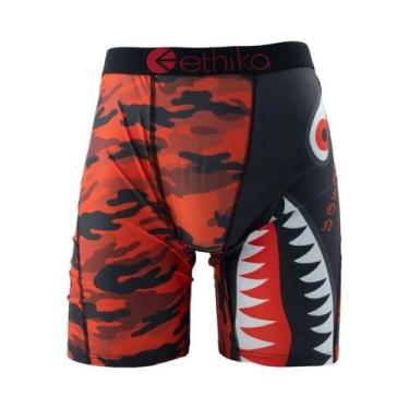 Imagem de Cuecas Boxer Respiráveis Para Homens plus Size ETHIKA, Roupa De Banho 
