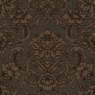 Imagem de Papel de Parede Tradizioni Damask Marrom 33349