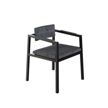 Imagem de Poltrona Noah Fixa C-4 Pés 78 X 60,5 X 60,5 Cm. Lautrec Grafite Lautrec Grafite