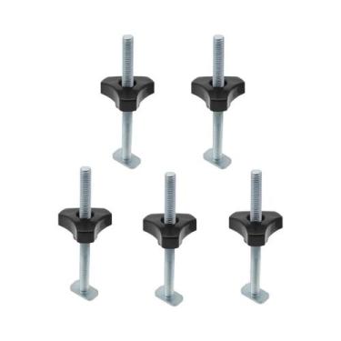 Imagem de Conjunto De Parafusos E Porcas T Para Bancada De Marcenaria, Fixador D