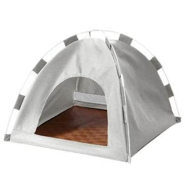 Imagem de Tenda Caminha Gato Cachorro Pet Coleho Animais Estimaçao Cabana Arranh