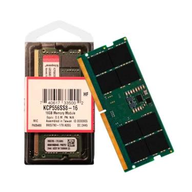 Imagem de Memoria Notebook  16gb Ddr5 5600 Cl46 1.1v Soddim Kcp556ss8-16 Kingston