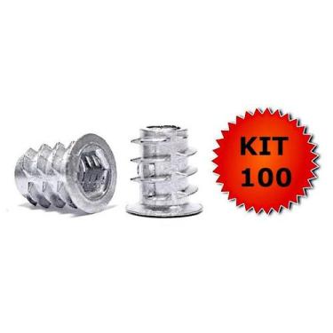 Imagem de Bucha Americana 20mm 2cm Rosca 5/16 Pé Madeira 1u até 500unidades . - 