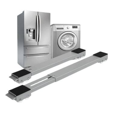 Imagem de Base Suporte Com Rodinhas Geladeira Fogão Máquina Lavar