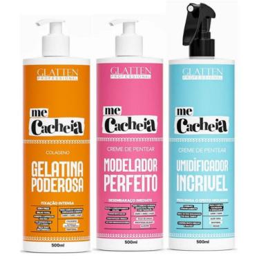 Imagem de Glatten Me Cacheia Gelatina e Definidor e Modelador