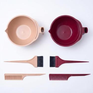 Imagem de Kit De Tintura Coloração E Química Capilar Ed. Limitada Rosé - Santa C