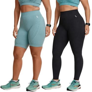 Imagem de Kit 2 Peças Lupo Feminino Legging Max + Bermuda Treino-Feminino