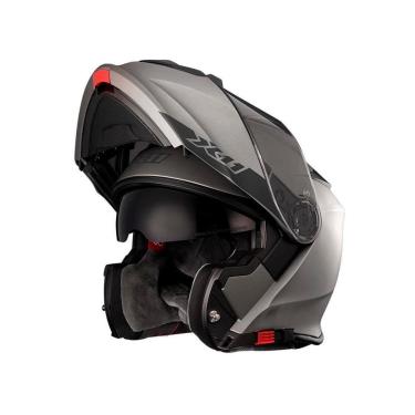 Imagem de Capacete Moto X11 Turner Solides Escamoteavel Viseira Solar-Unissex