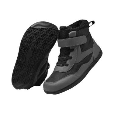 Imagem de Botas De Inverno Para Crianças Com Bico Largo E Estilo Barefoot, Tênis