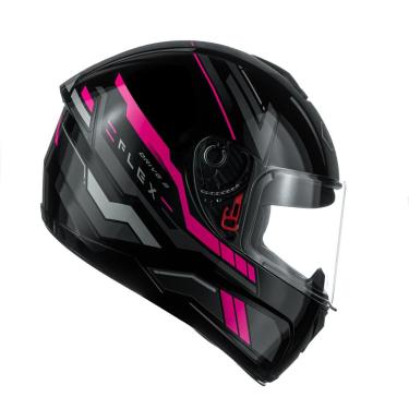 Imagem de Capacete Moto Feminino Masculino Fly Drive Hg 2 Flex-Unissex