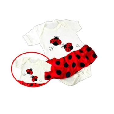 Imagem de Body infantil com Saia Mêsversário Personagens bebê P ao GG - BabyVale