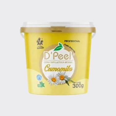 Imagem de Cera De Depilação Morna Dpell Camomila Alta Aderência - D'peel, 300g