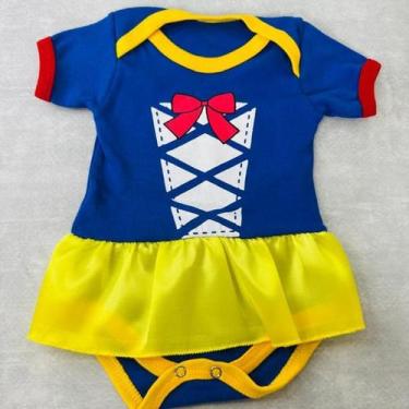 Imagem de Body infantil com Saia Mêsversário Personagens bebê P ao GG - BabyVale