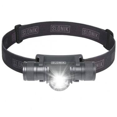 Imagem de ANLOOK Lanterna de Cabeça 500LM, 3 Modos de Luz, à Prova DÁgua, Alcace 90M, 110V, 5W, Preta