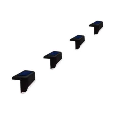 Imagem de Luzes Solares LED Impermeáveis Para Degraus Externos, Pacote Com 20, P