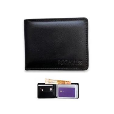 Imagem de Carteira Masculina Horizontal Couro Legitimo-Masculino