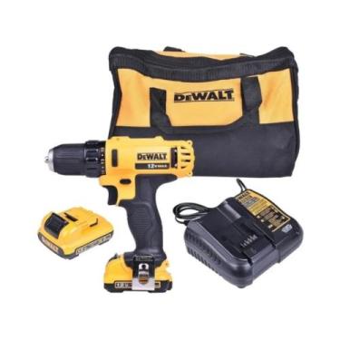Imagem de Furadeira E Parafusadeira A Bateria 12V Dewalt Modelo DCD710D2 2 Bater