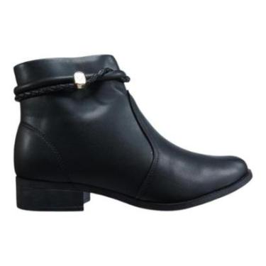 Imagem de Bota Feminina Cano Baixo Via Uno 708040-Feminino