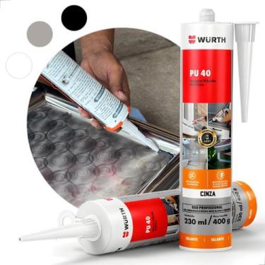 Imagem de Pu Construção Adesivo Cola Vedação Cinza Poliuretano Wurth