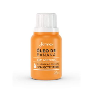 Imagem de Diluente Esmalte Farmax Óleo de Banana 28ml - Fórmula Sem Acetona