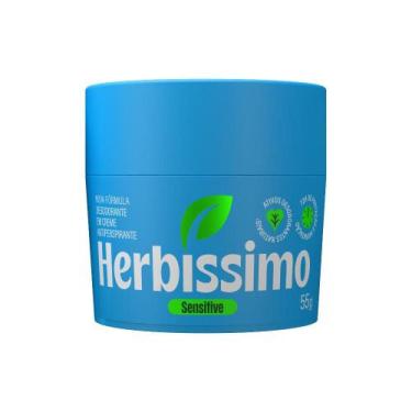 Imagem de Desodorante Em Creme Antitranspirante Herbíssimo Sensitive 55g