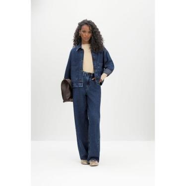 Imagem de Jaqueta jeans feminina Essendi - Azul-Feminino