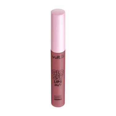Imagem de Gloss Labial Glossy Lips Rosado 24/7 Vult 5,2ml